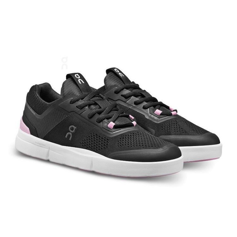 Zapatillas On Cloud THE ROGER Spin Mujer Black / Rose | UY_ON9017