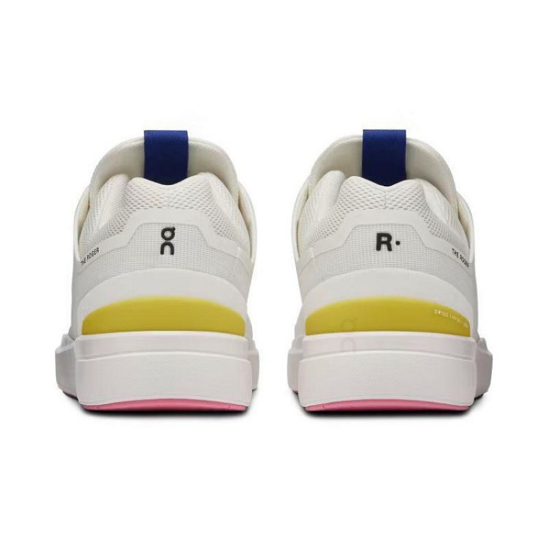 Zapatillas On Cloud THE ROGER Spin Mujer White / Yellow | UY_ON8507