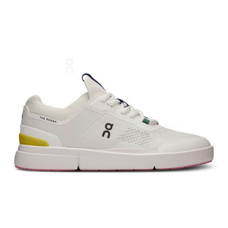 Zapatillas On Cloud THE ROGER Spin Mujer White / Yellow | UY_ON8507