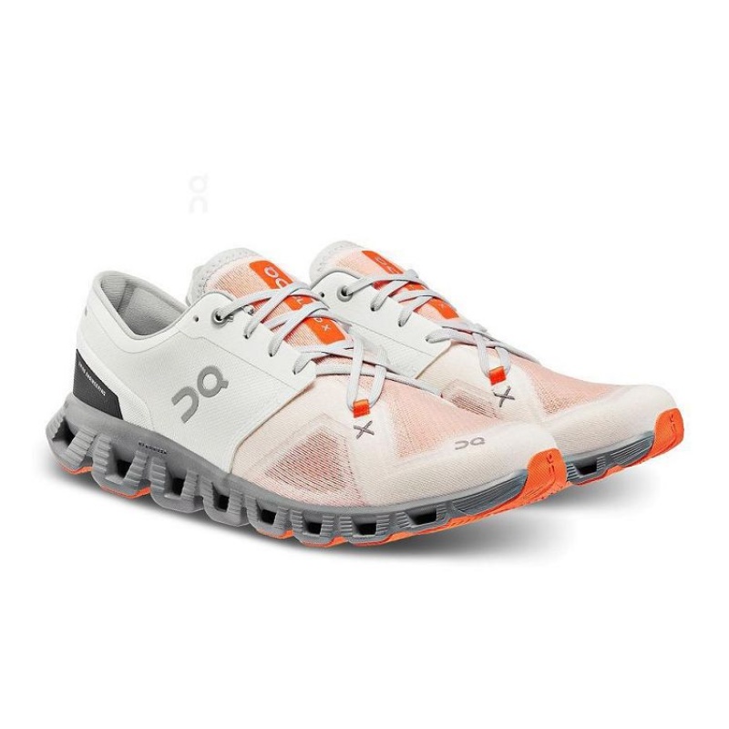 Zapatillas Running On Cloud Cloud X 3 Hombre Beige / Orange | UY_ON8076