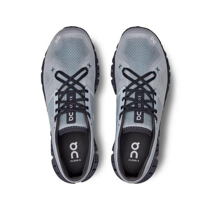 Zapatillas Running On Cloud Cloud X 3 Hombre Grey / Blue | UY_ON8743