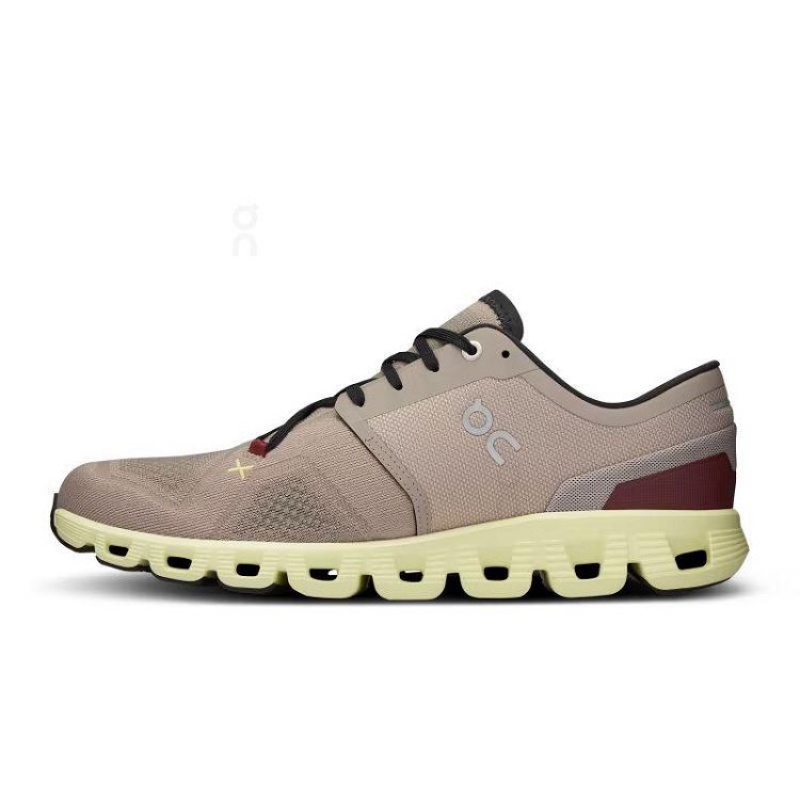 Zapatillas Running On Cloud Cloud X 3 Hombre Brown | UY_ON8142