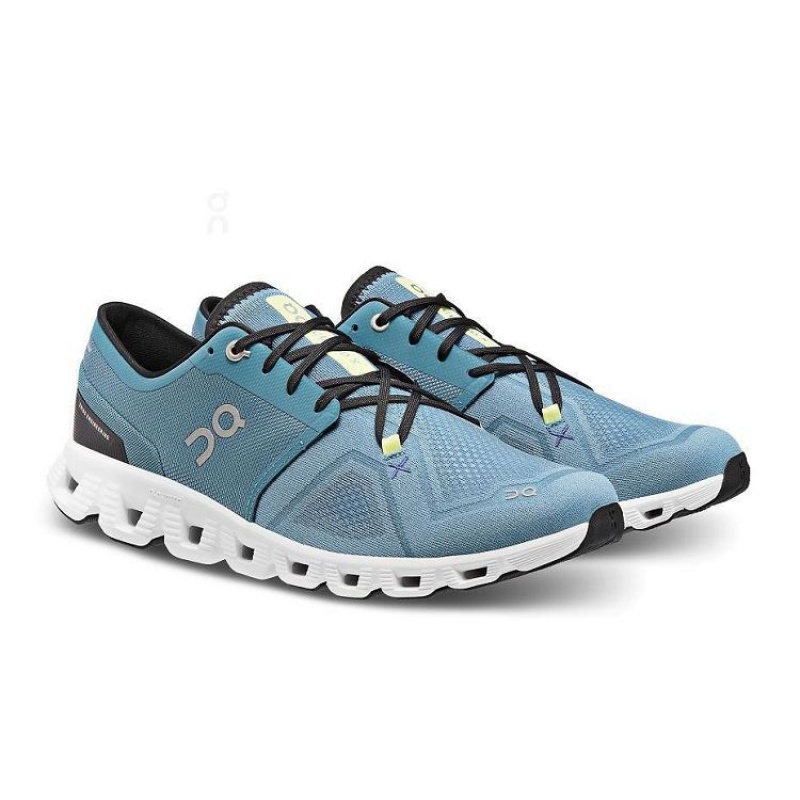 Zapatillas Running On Cloud Cloud X 3 Hombre Blue | UY_ON8902