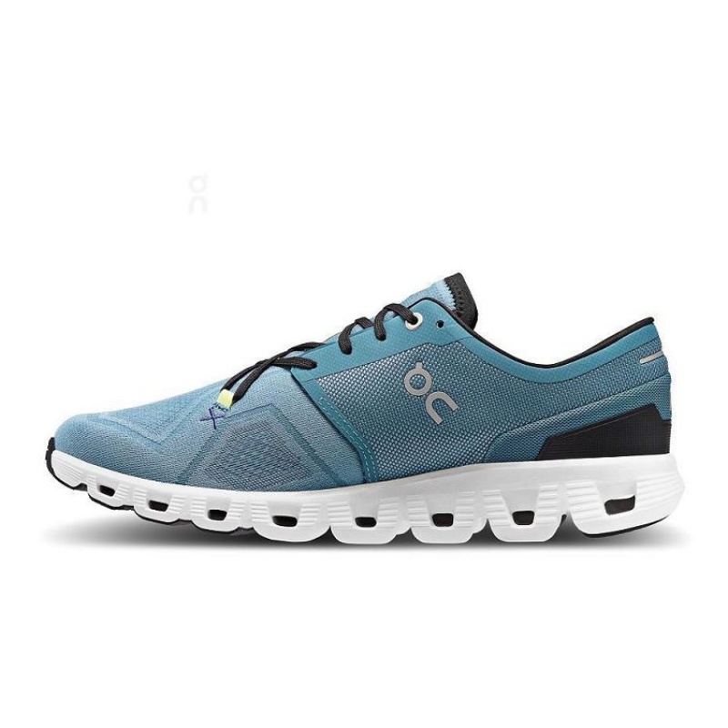 Zapatillas Running On Cloud Cloud X 3 Hombre Blue | UY_ON8902