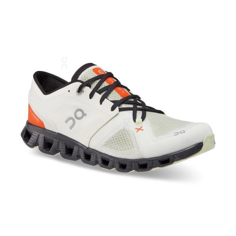 Zapatillas Running On Cloud Cloud X 3 Hombre White / Orange | UY_ON8919