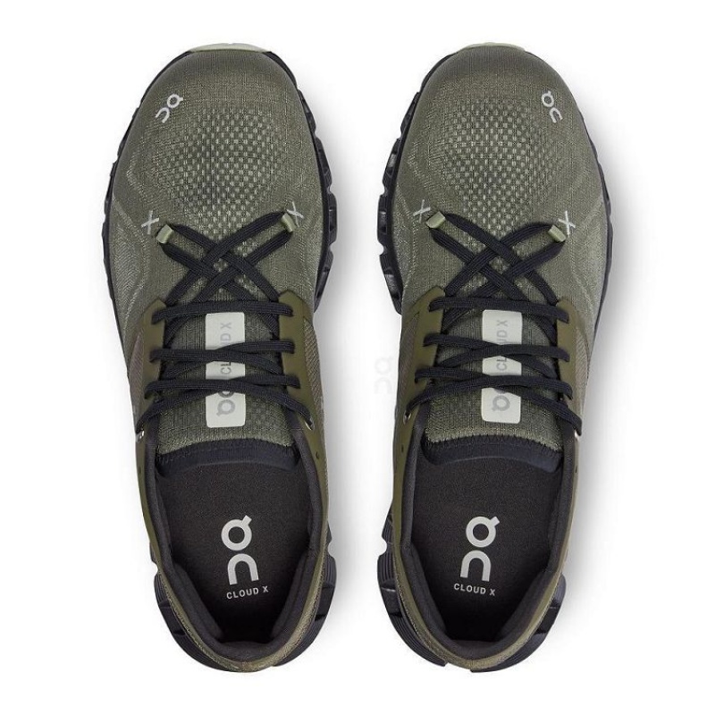 Zapatillas Running On Cloud Cloud X 3 Hombre Olive | UY_ON8768