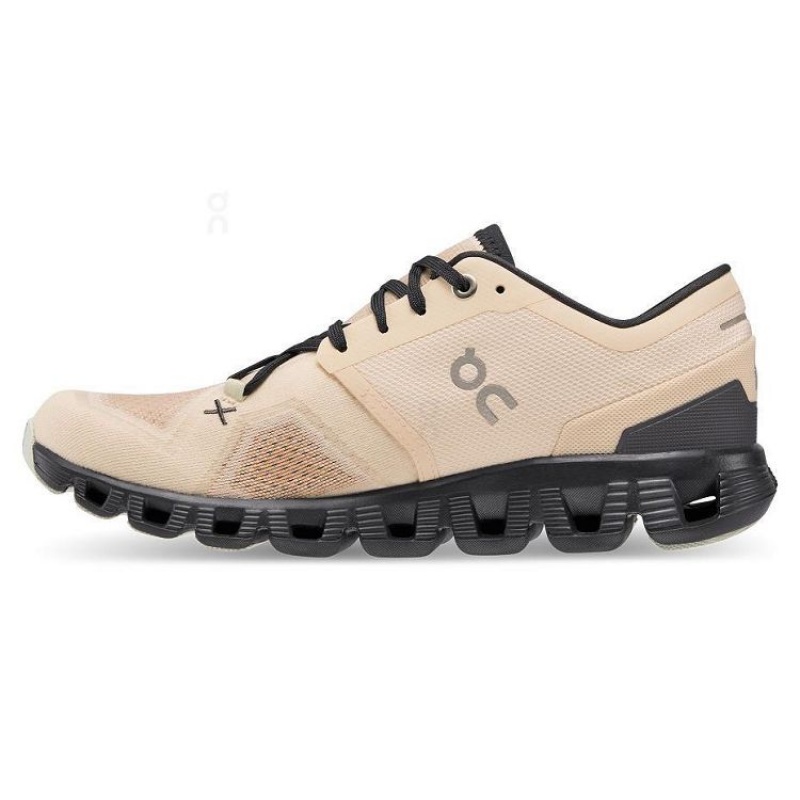 Zapatillas Running On Cloud Cloud X 3 Mujer Khaki | UY_ON8132