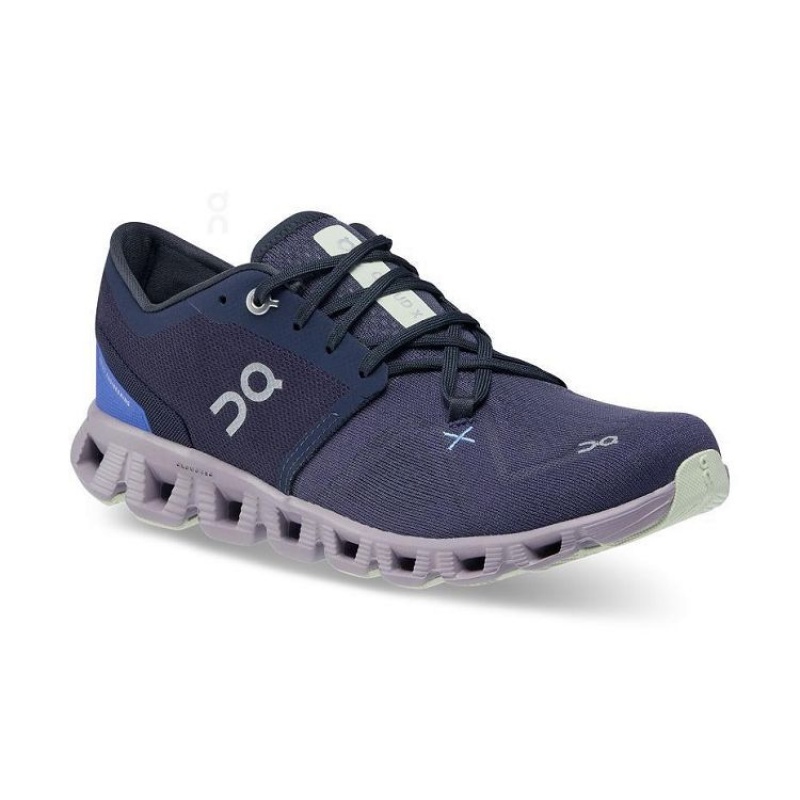 Zapatillas Running On Cloud Cloud X 3 Mujer Purple | UY_ON9066