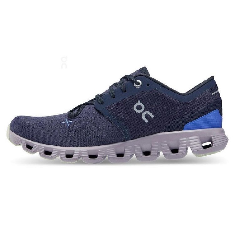 Zapatillas Running On Cloud Cloud X 3 Mujer Purple | UY_ON9066