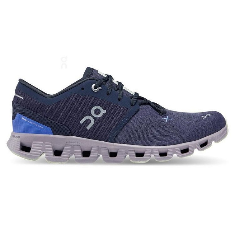 Zapatillas Running On Cloud Cloud X 3 Mujer Purple | UY_ON9066