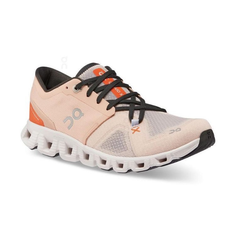 Zapatillas Running On Cloud Cloud X 3 Mujer Rose | UY_ON9052