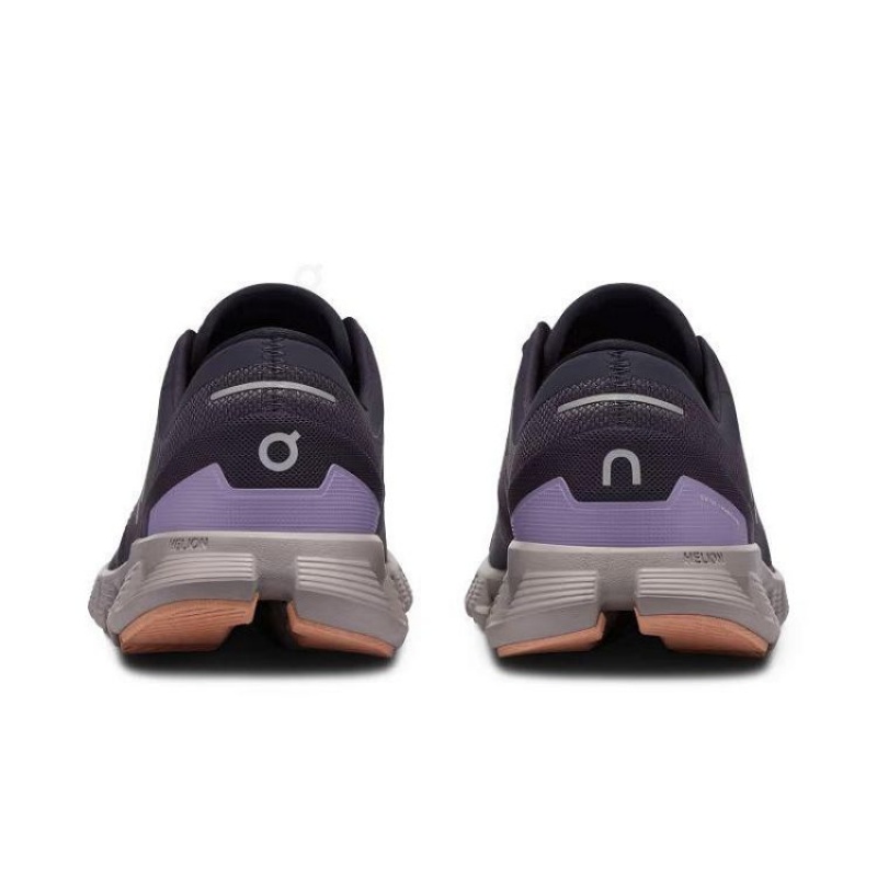 Zapatillas Running On Cloud Cloud X 3 Mujer Black / Purple | UY_ON8280