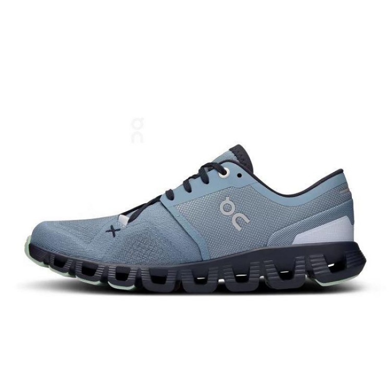 Zapatillas Running On Cloud Cloud X 3 Mujer Blue | UY_ON8163