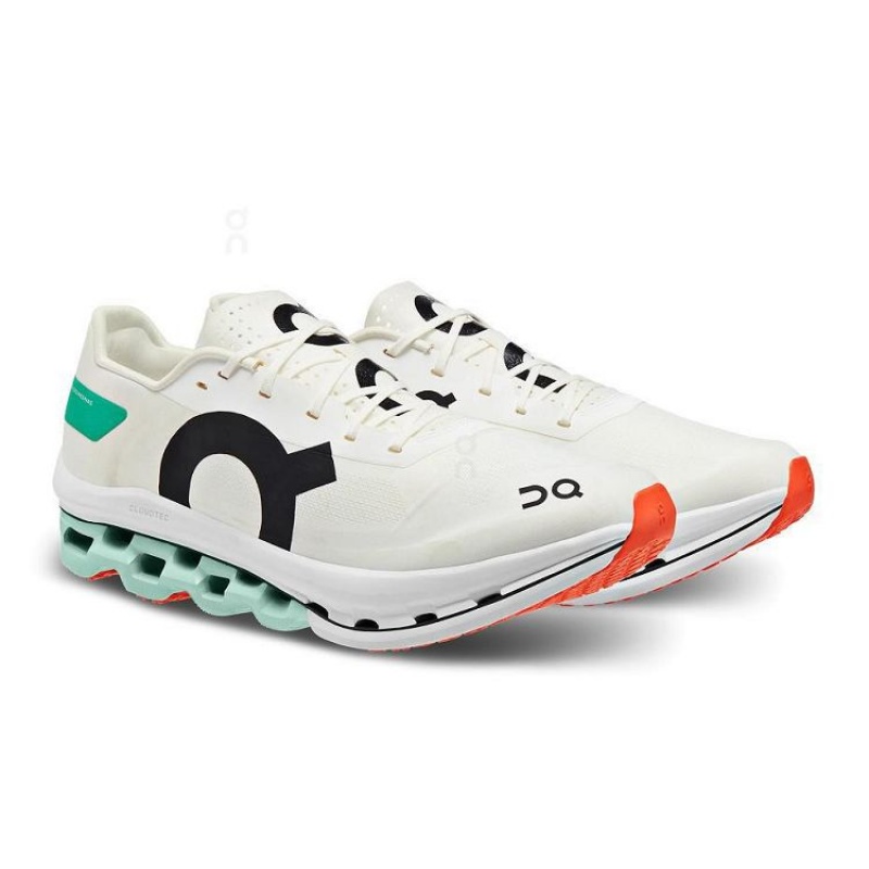 Zapatillas Running On Cloud Cloudboom Echo Hombre White / Turquoise | UY_ON8014