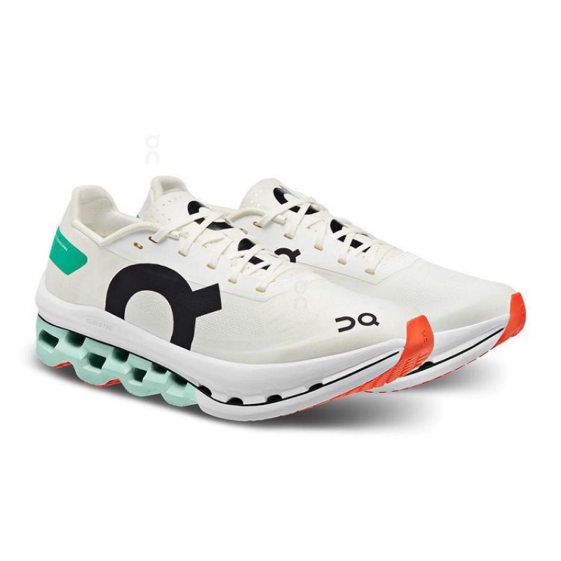 Zapatillas Running On Cloud Cloudboom Echo Mujer White / Turquoise | UY_ON9080