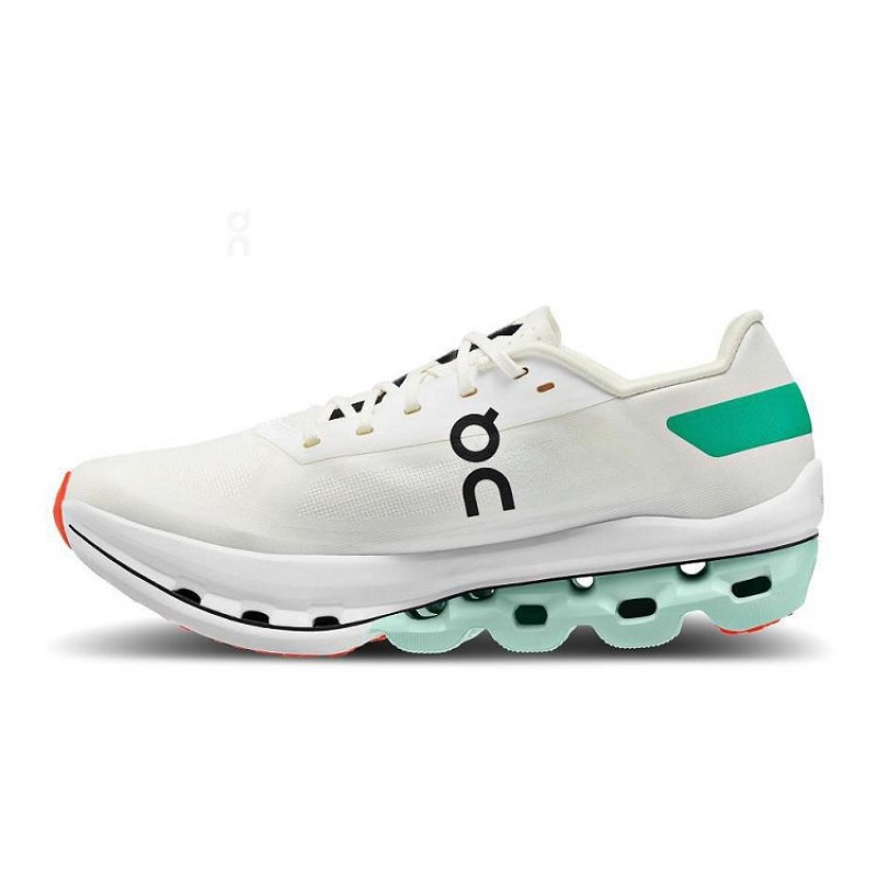 Zapatillas Running On Cloud Cloudboom Echo Mujer White / Turquoise | UY_ON9080