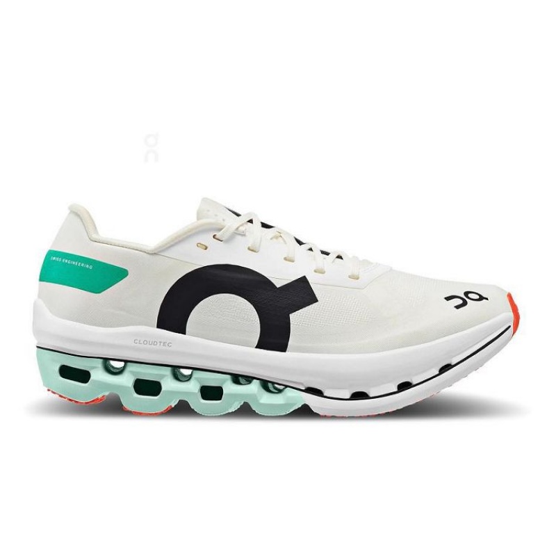 Zapatillas Running On Cloud Cloudboom Echo Mujer White / Turquoise | UY_ON9080