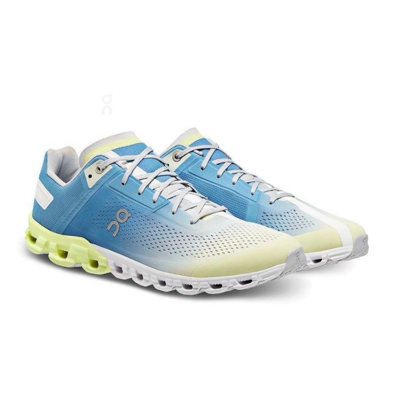 Zapatillas Running On Cloud Cloudflow Hombre Blue / Yellow | UY_ON9117