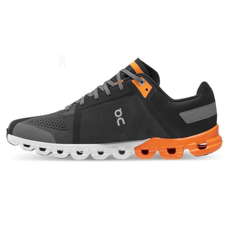 Zapatillas Running On Cloud Cloudflow Hombre Black / Orange | UY_ON8738