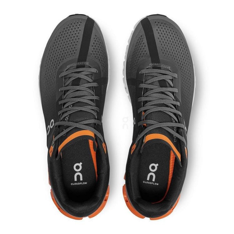 Zapatillas Running On Cloud Cloudflow Hombre Black / Orange | UY_ON8738