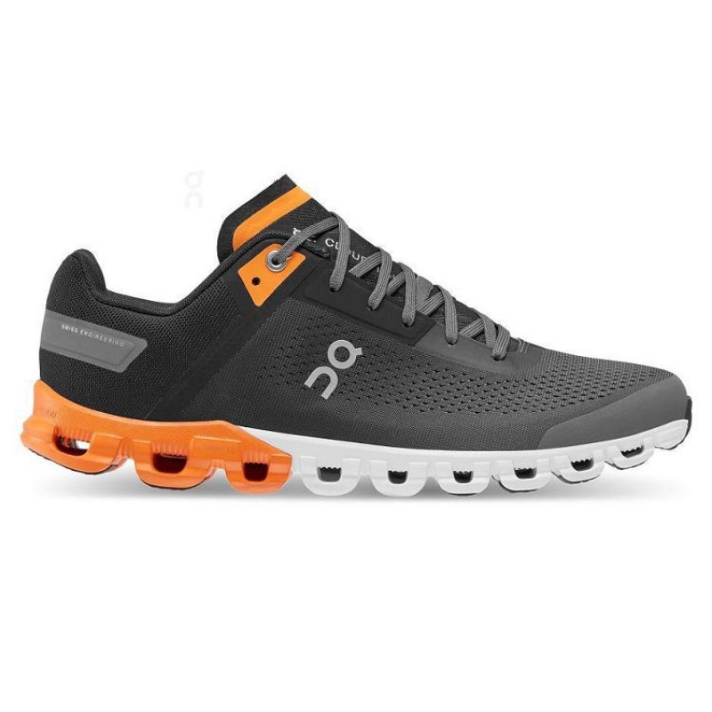 Zapatillas Running On Cloud Cloudflow Hombre Black / Orange | UY_ON8738