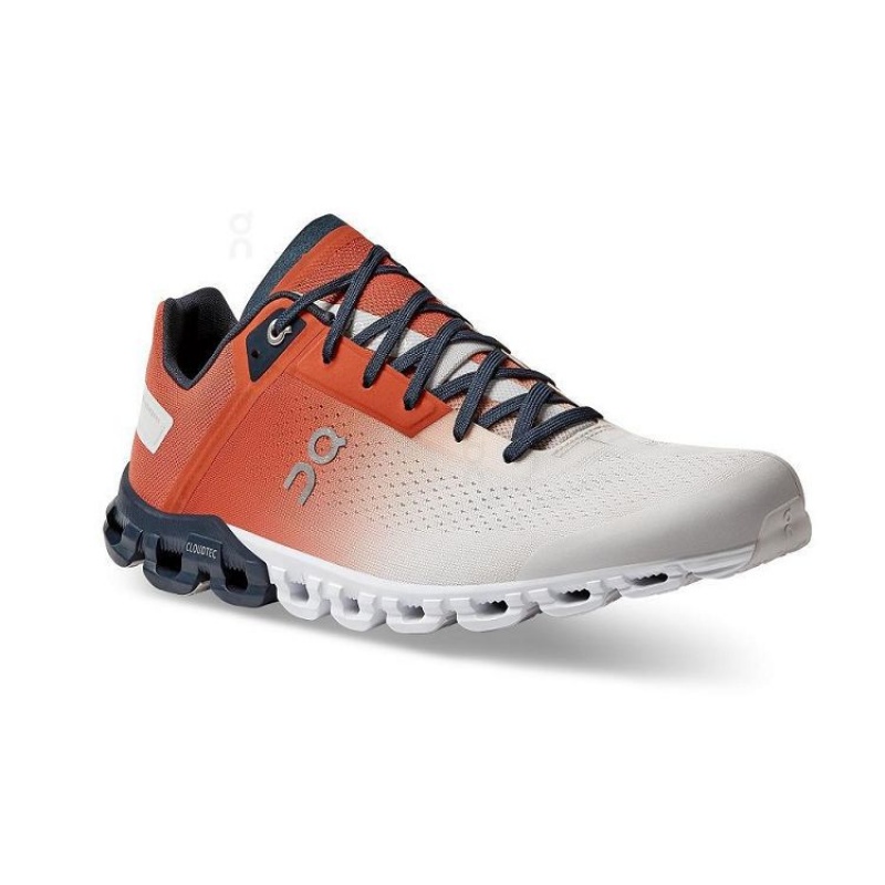 Zapatillas Running On Cloud Cloudflow Hombre Red / Silver | UY_ON8964