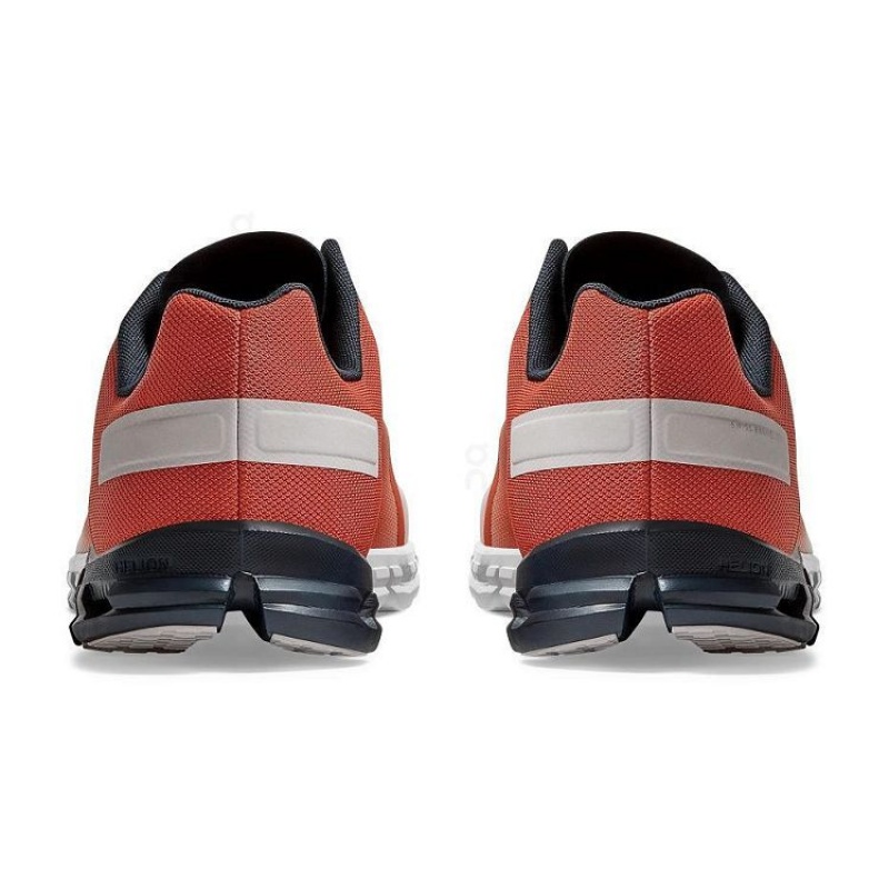 Zapatillas Running On Cloud Cloudflow Hombre Red / Silver | UY_ON8964