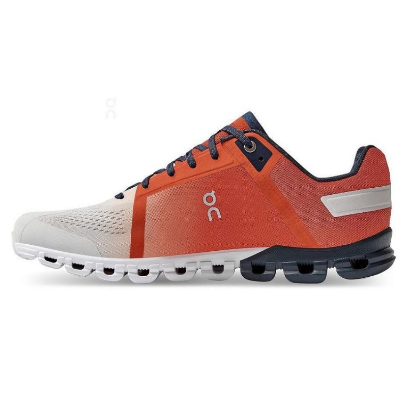 Zapatillas Running On Cloud Cloudflow Hombre Red / Silver | UY_ON8964