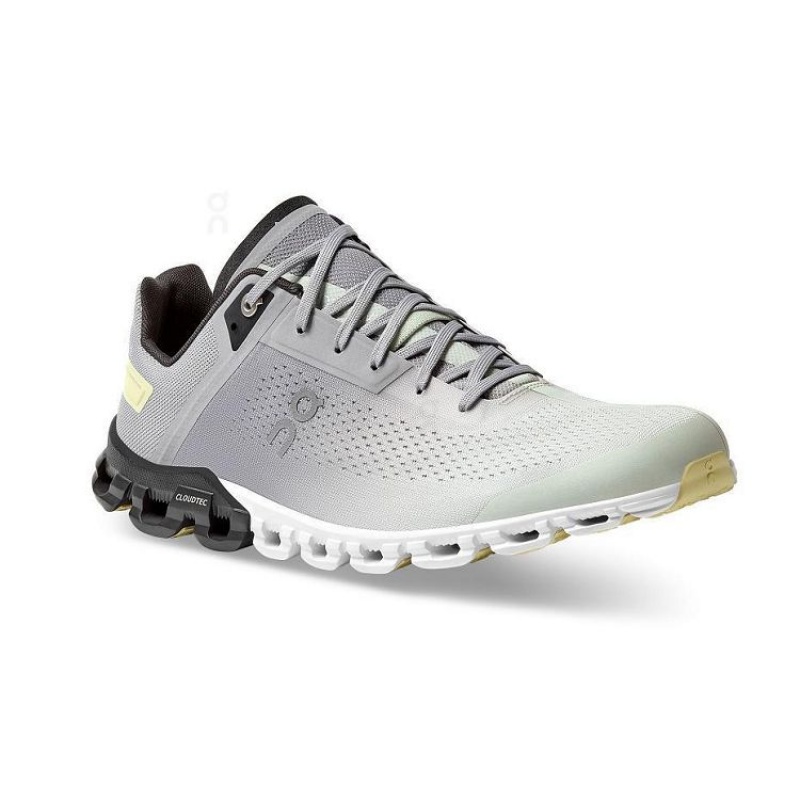 Zapatillas Running On Cloud Cloudflow Hombre Grey / Yellow | UY_ON8164