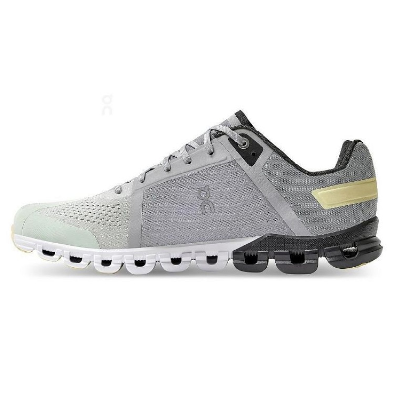 Zapatillas Running On Cloud Cloudflow Hombre Grey / Yellow | UY_ON8164