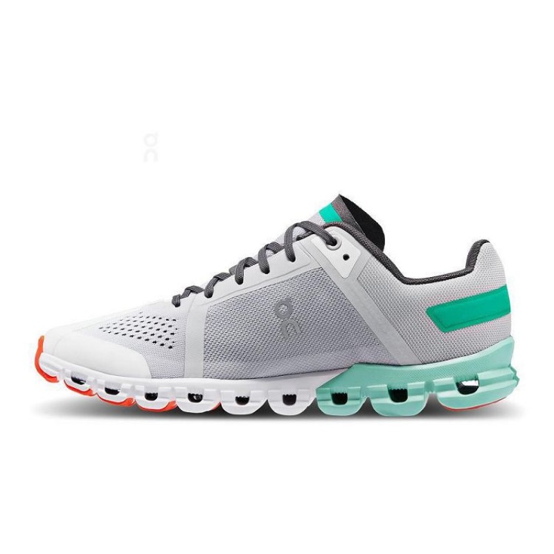 Zapatillas Running On Cloud Cloudflow Mujer Grey / Turquoise | UY_ON9000