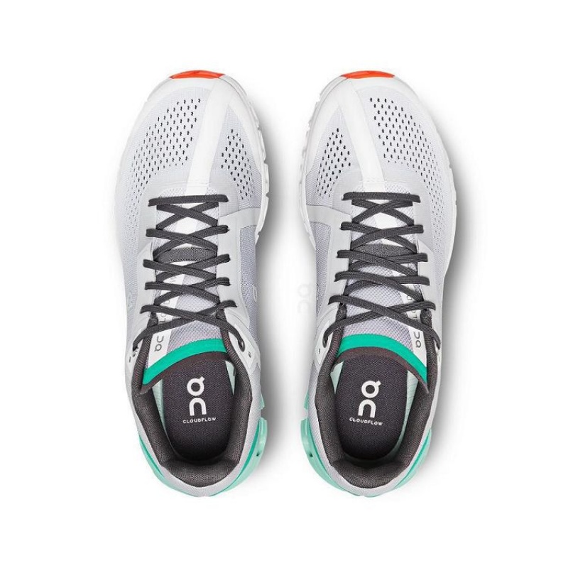 Zapatillas Running On Cloud Cloudflow Mujer Grey / Turquoise | UY_ON9000