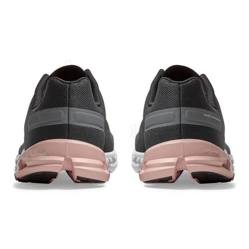 Zapatillas Running On Cloud Cloudflow Mujer Black / Rose | UY_ON8276