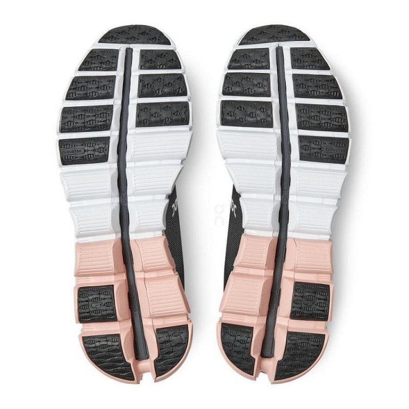 Zapatillas Running On Cloud Cloudflow Mujer Black / Rose | UY_ON8276