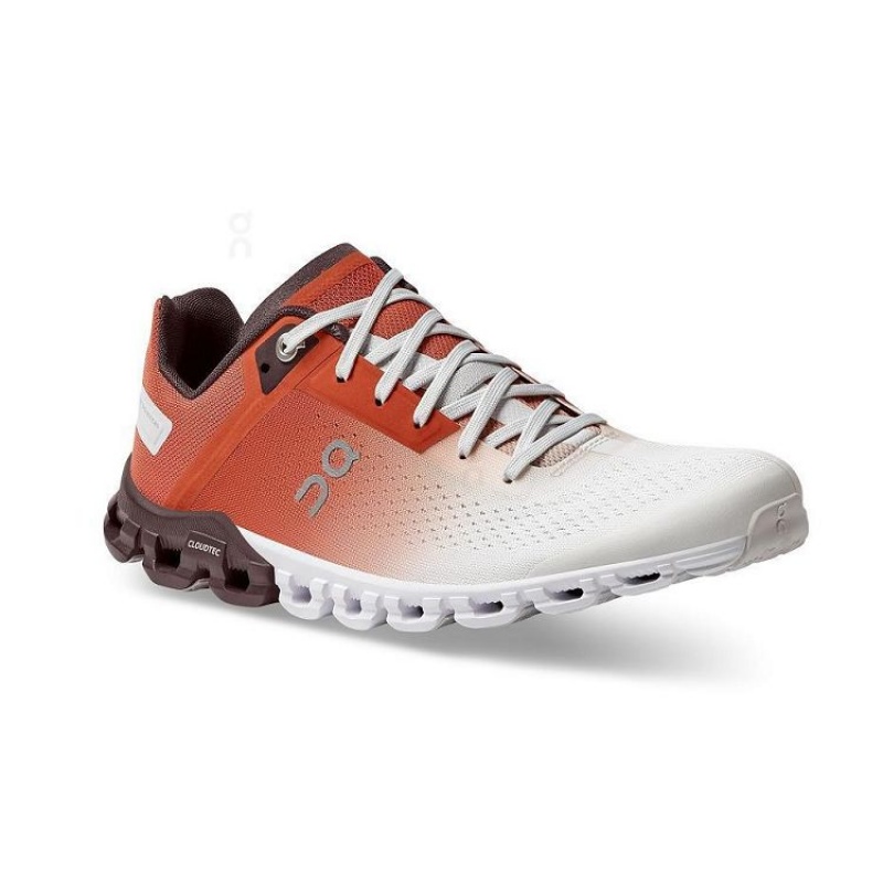 Zapatillas Running On Cloud Cloudflow Mujer Red / White | UY_ON8370