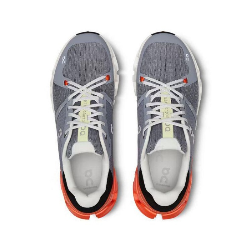 Zapatillas Running On Cloud Cloudflyer 4 Hombre Grey / Orange | UY_ON8533