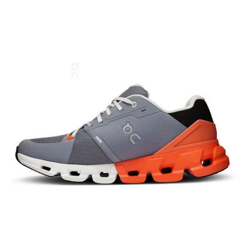 Zapatillas Running On Cloud Cloudflyer 4 Hombre Grey / Orange | UY_ON8533