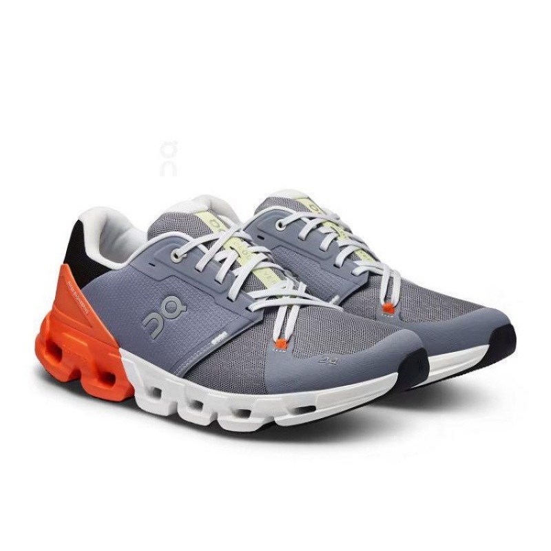 Zapatillas Running On Cloud Cloudflyer 4 Hombre Grey / Orange | UY_ON8533