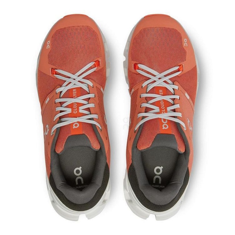 Zapatillas Running On Cloud Cloudflyer 4 Hombre Orange | UY_ON8793