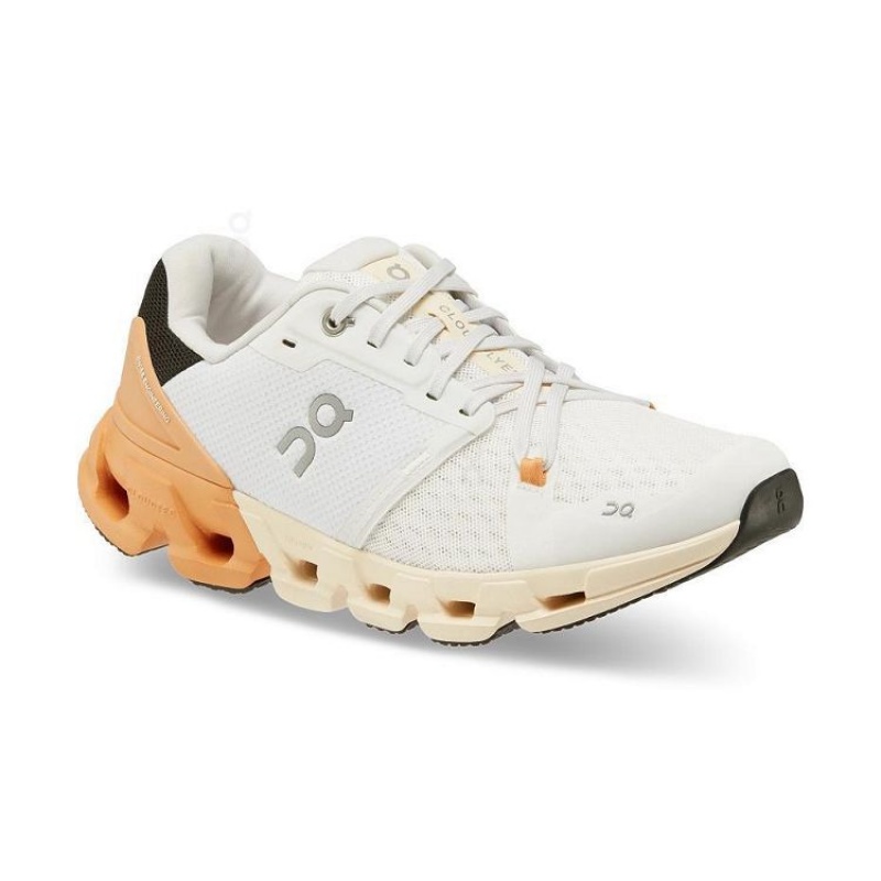 Zapatillas Running On Cloud Cloudflyer 4 Mujer White / Gold | UY_ON8441