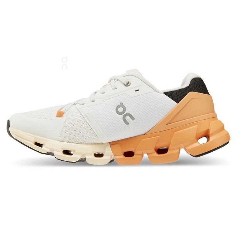 Zapatillas Running On Cloud Cloudflyer 4 Mujer White / Gold | UY_ON8441