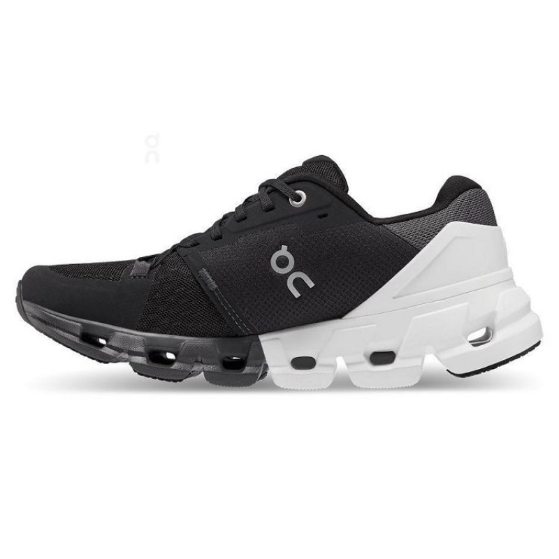 Zapatillas Running On Cloud Cloudflyer 4 Mujer Black / White | UY_ON8920