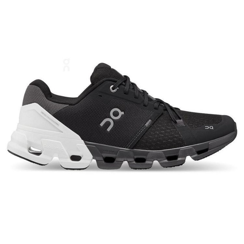 Zapatillas Running On Cloud Cloudflyer 4 Wide Hombre Black / White | UY_ON8084