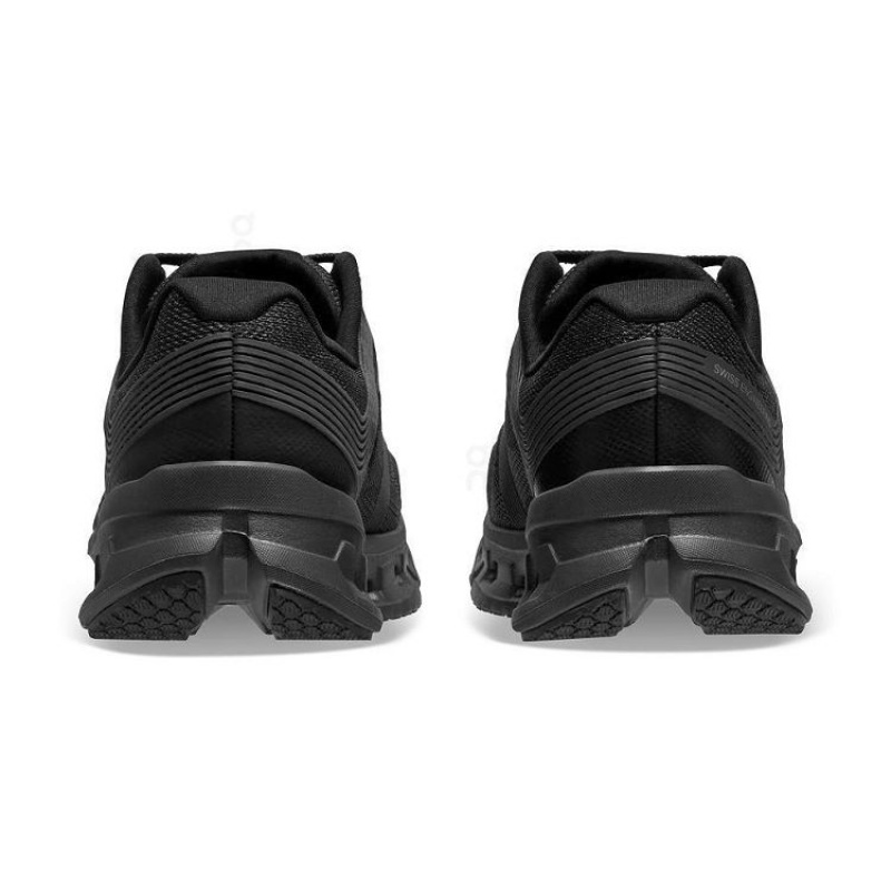 Zapatillas Running On Cloud Cloudgo Wide Hombre Black | UY_ON8126