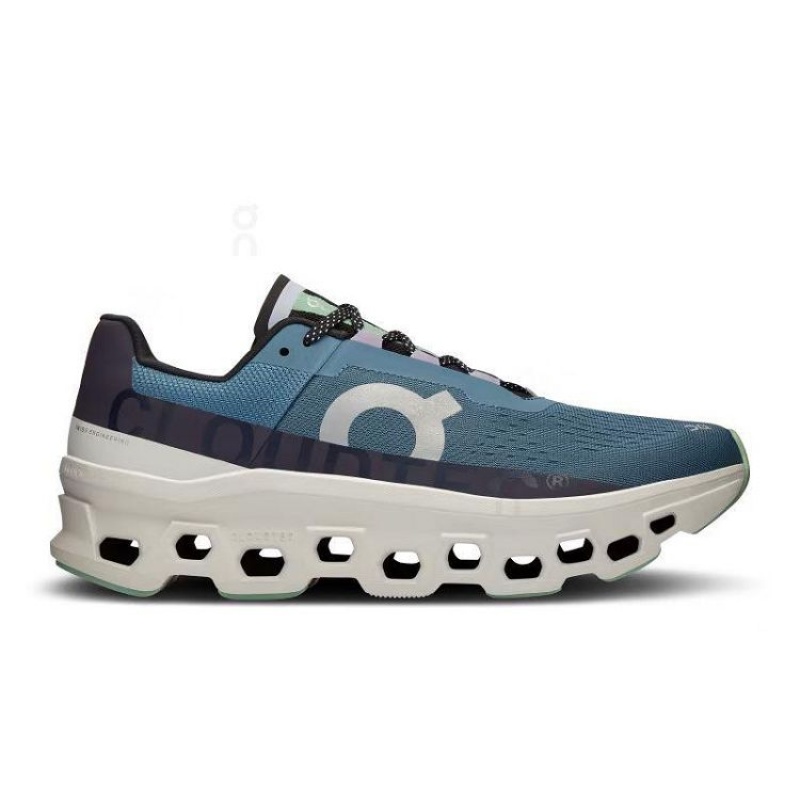 Zapatillas Running On Cloud Cloudmonster Hombre Blue | UY_ON8353