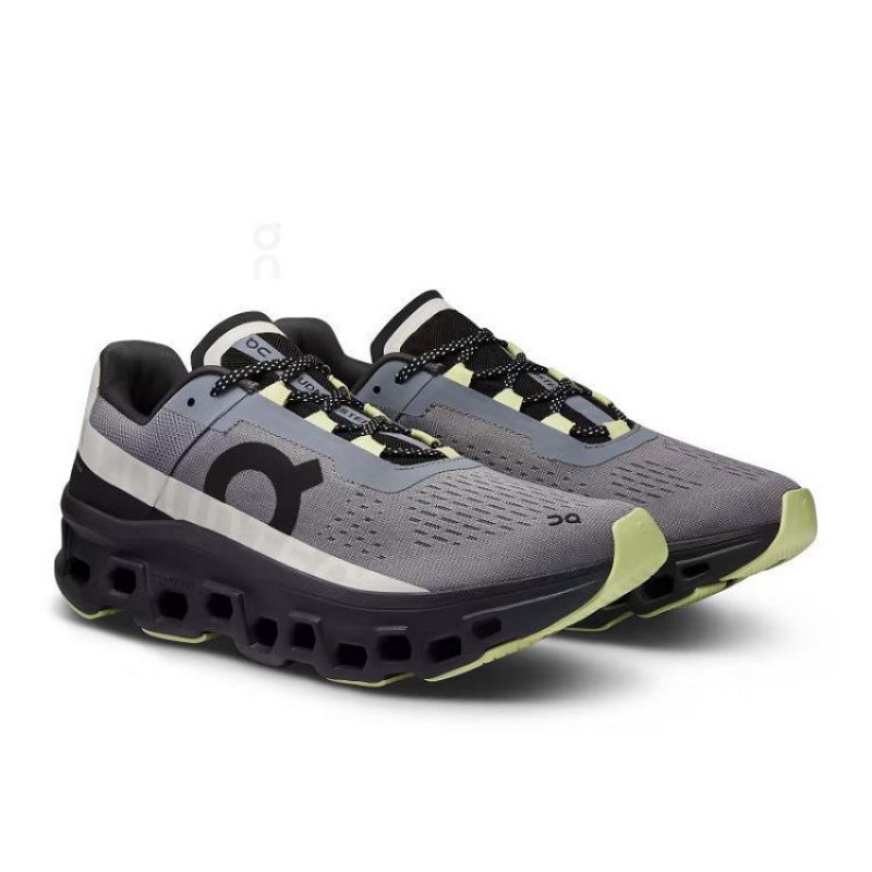 Zapatillas Running On Cloud Cloudmonster Hombre Grey | UY_ON8828