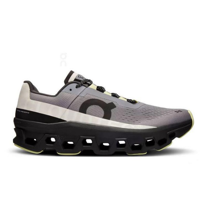 Zapatillas Running On Cloud Cloudmonster Hombre Grey | UY_ON8828