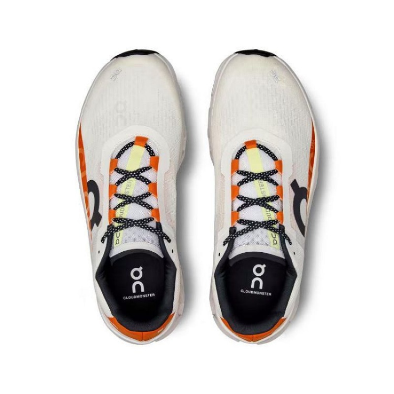 Zapatillas Running On Cloud Cloudmonster Hombre Beige / Orange | UY_ON8792