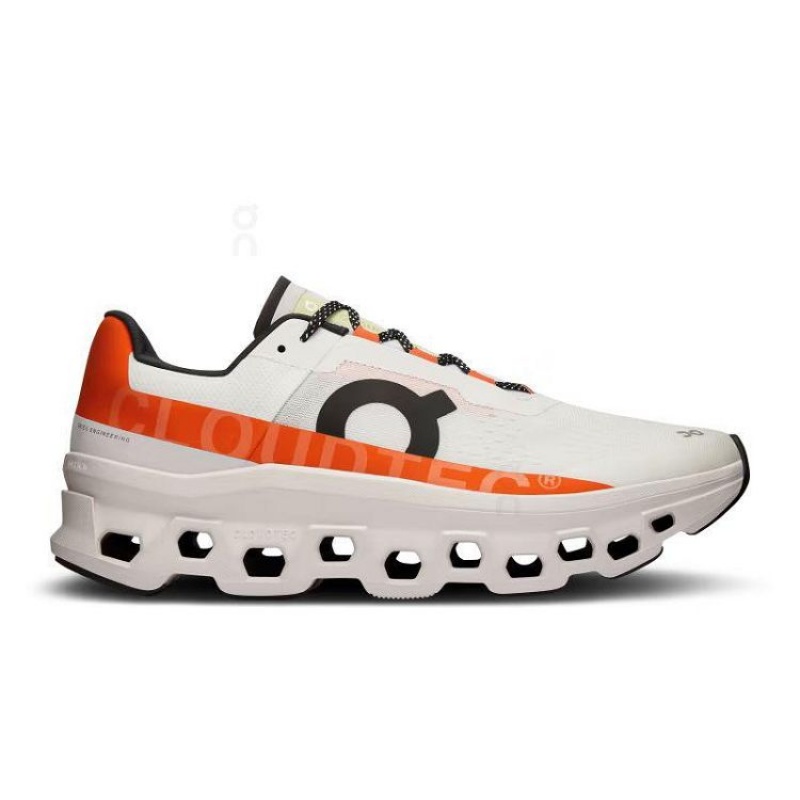 Zapatillas Running On Cloud Cloudmonster Hombre Beige / Orange | UY_ON8792