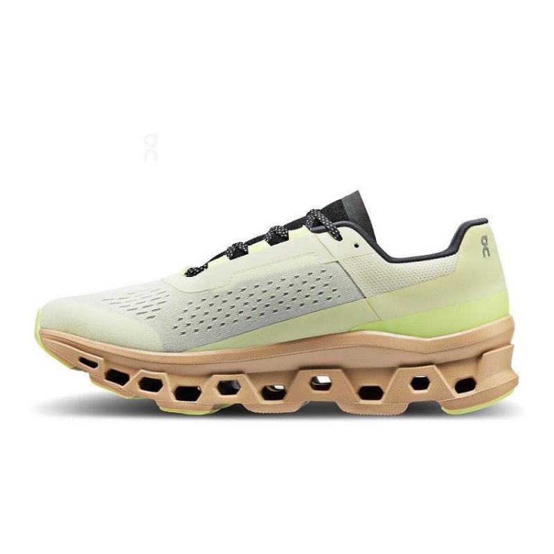 Zapatillas Running On Cloud Cloudmonster Hombre Yellow | UY_ON8449